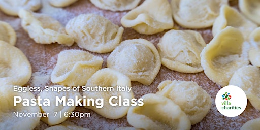 Pasta Making Class - Eggless, Shapes of Southern Italy primary image