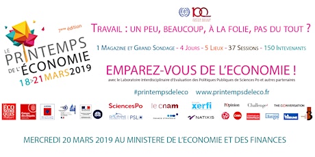 Printemps de l'économie 2019 - 20 mars au centre Pierre Mendès-France