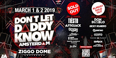 Don't Let Daddy Know - March 1 & 2 2019