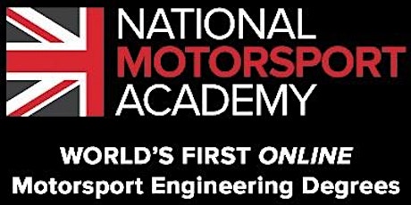 How to achieve a Motorsport engineering degree or masters and still work full time. It can be done! with National Motorsport Academy primary image