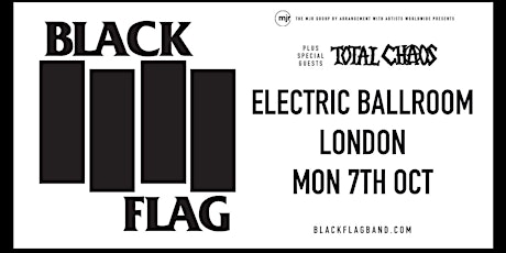 Black Flag (Electric Ballroom, London) primary image