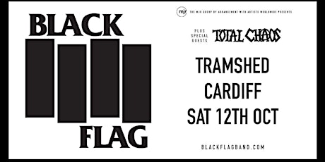 Black Flag (Tramshed, Cardiff) primary image