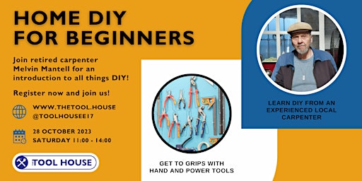 Home DIY for Beginners - An Introduction to DIY with Melvin Mantell in E17 primary image