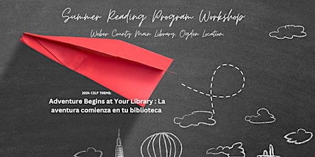 Summer Reading Program Workshop: Ogden Location primary image