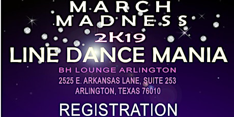 March Madness Line Dance Mania 2019 primary image