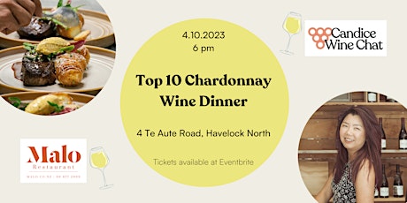Imagem principal do evento Top 10 Chardonnay Wine Dinner