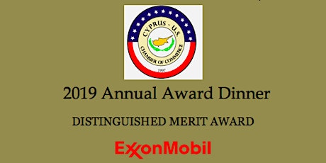 The Cyprus-U.S. Chamber of Commerce 2019 Award Dinner