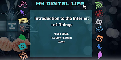 Imagem principal do evento Introduction to the Internet of Things | My Digital Life