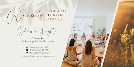 Women's Somatic Healing Circle: Tuning In primary image