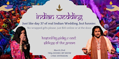 The Indian Wedding Show: Holi Wedding! primary image