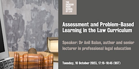 Assessment and Problem-Based Learning in the Law Curriculum primary image