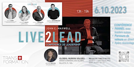 LIVE 2 LEAD - CONFÉRENCE primary image