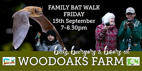 Guided Family Bat Walk at Woodoaks Farm, Maple Cross, Herts. primary image