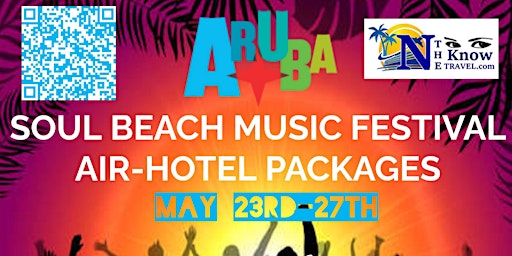 Primaire afbeelding van Aruba Soul Beach Music Festival  Air-Hotel Package 2024