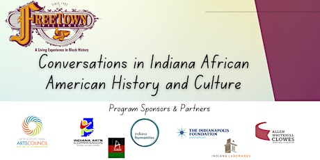 Image principale de Conversations In Indiana African American History and Culture 9/28/23