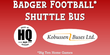 Badger Shuttle Bus - Headquarters to Camp Randall (Kobussen Buses Ltd) primary image