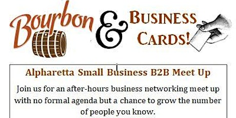 Bourbon & Business Cards primary image