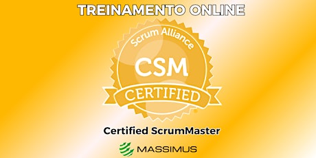 Treinamento CSM - Certified Scrum Master - Online - Scrum Alliance - #169