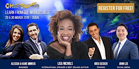 FREE! From The Secret: Law Of Attraction, Lisa Nichols LIVE in Dubai -  Financial Breakthrough Weekend primary image