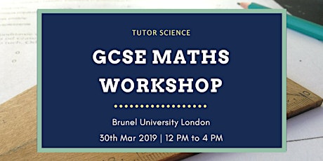 GCSE Maths Workshop primary image