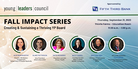 Image principale de Young Leaders Council- Impact Series Event