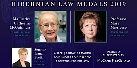 Hibernian Law Medals 2019: McAleese | McGuinness primary image