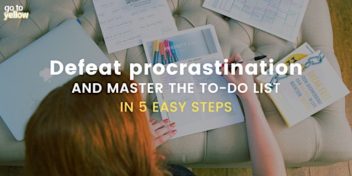 Defeat procrastination by mastering the to-do list in 5 easy steps primary image