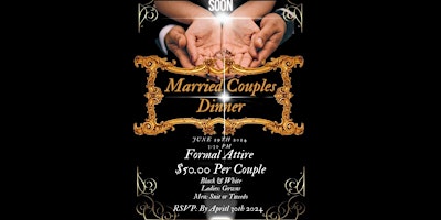 Hauptbild für MARRIED COUPLES DINNER