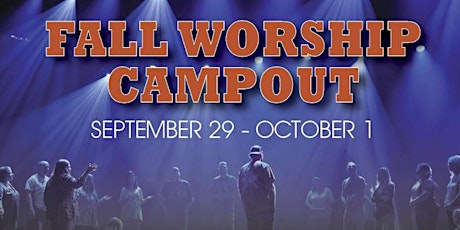 Fall Worship Campout primary image