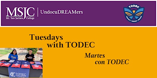 Tuesdays with TODEC primary image