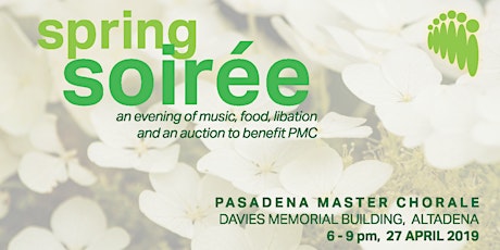 Pasadena Master Chorale Spring Soirée 2019 primary image