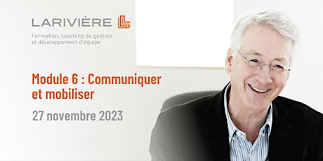 Imagen principal de Module 6 : Communiquer : Pièges et habiletés / 27 novembre 2023