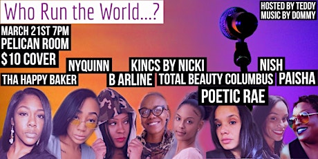 Poet’s Lounge Presents: Who Runs The World..? primary image