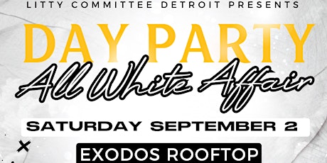 All White Affair At Exodos Rooftop primary image