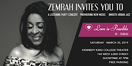 ZEMRAH - Love is Possible Concert  primary image