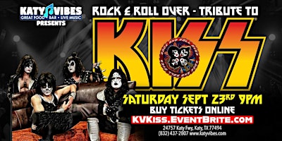 Rock & Roll Over – KISS TRIBUTE at Katy Vibes!