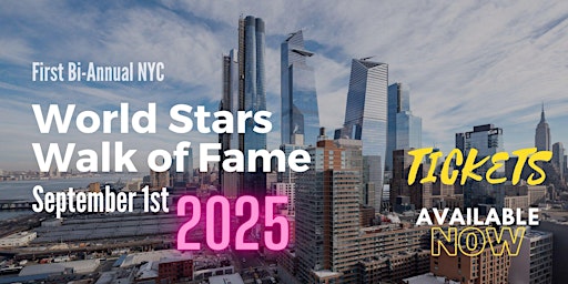 NYC-WSWF (NEW YORK CITY-WORLD STARS WALK OF FAME) primary image