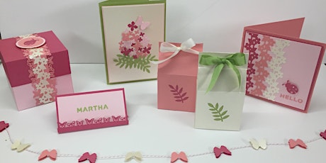 School Holiday fun - card making class using Martha Stewart paper punches primary image