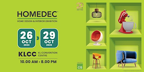 2023 HOMEDEC Kuala Lumpur: Home Design & Interior Exhibition primary image
