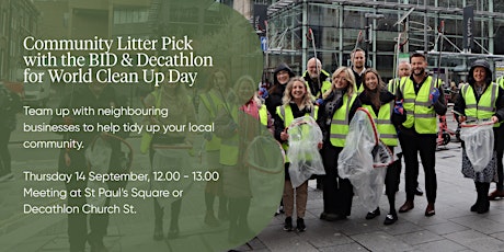 September Community Litter Pick with the BID primary image