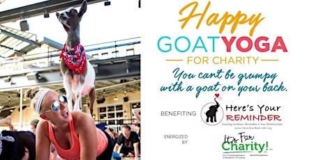 Happy Goat Yoga-For Charity at Hop and Sting Brewing primary image
