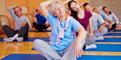 Imagen principal de Wellbeing  Over 55s Gentle Yoga - 16th April  6 weeks  £24 (£4 per week )