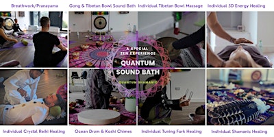 Shamanic Sound bath, Gong, Tibetan Bowls, Shamanic, Crystal & Reiki healing primary image