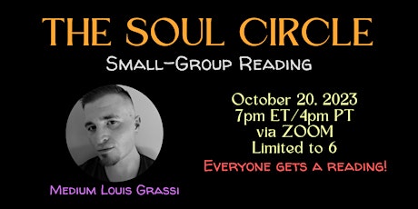 Primaire afbeelding van The Soul Circle, Small Group Reading