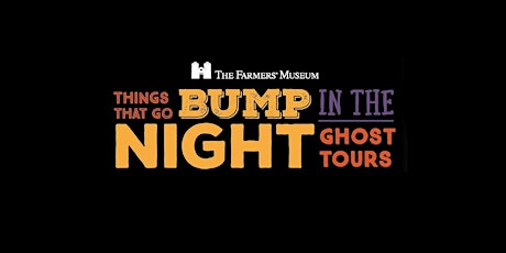 Things That Go Bump in the Night Ghost Tours 2023 primary image