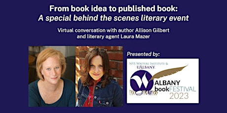 From book idea to published book: A behind the scenes literary event primary image