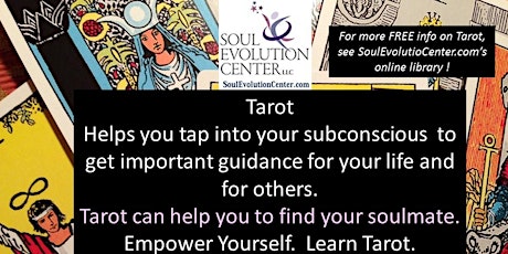 3/10 & 3/24 Tarot Basics Part I & II*Early Bird Disc primary image