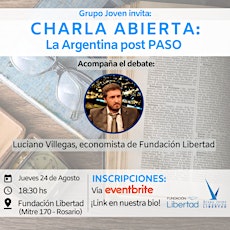 Charla abierta: La Argentina post PASO primary image
