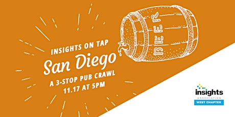 Insights on Tap: an Insights Association San Diego Pub Crawl primary image