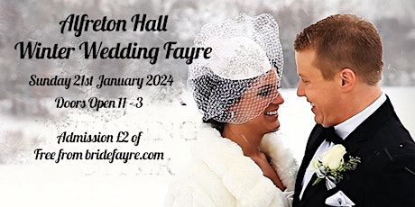 Image principale de CANCELLED Alfreton Hall Winter Wedding Fayre 2024
